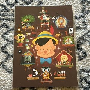 Disney Parks Wonderground Pinocchio Postcard Print